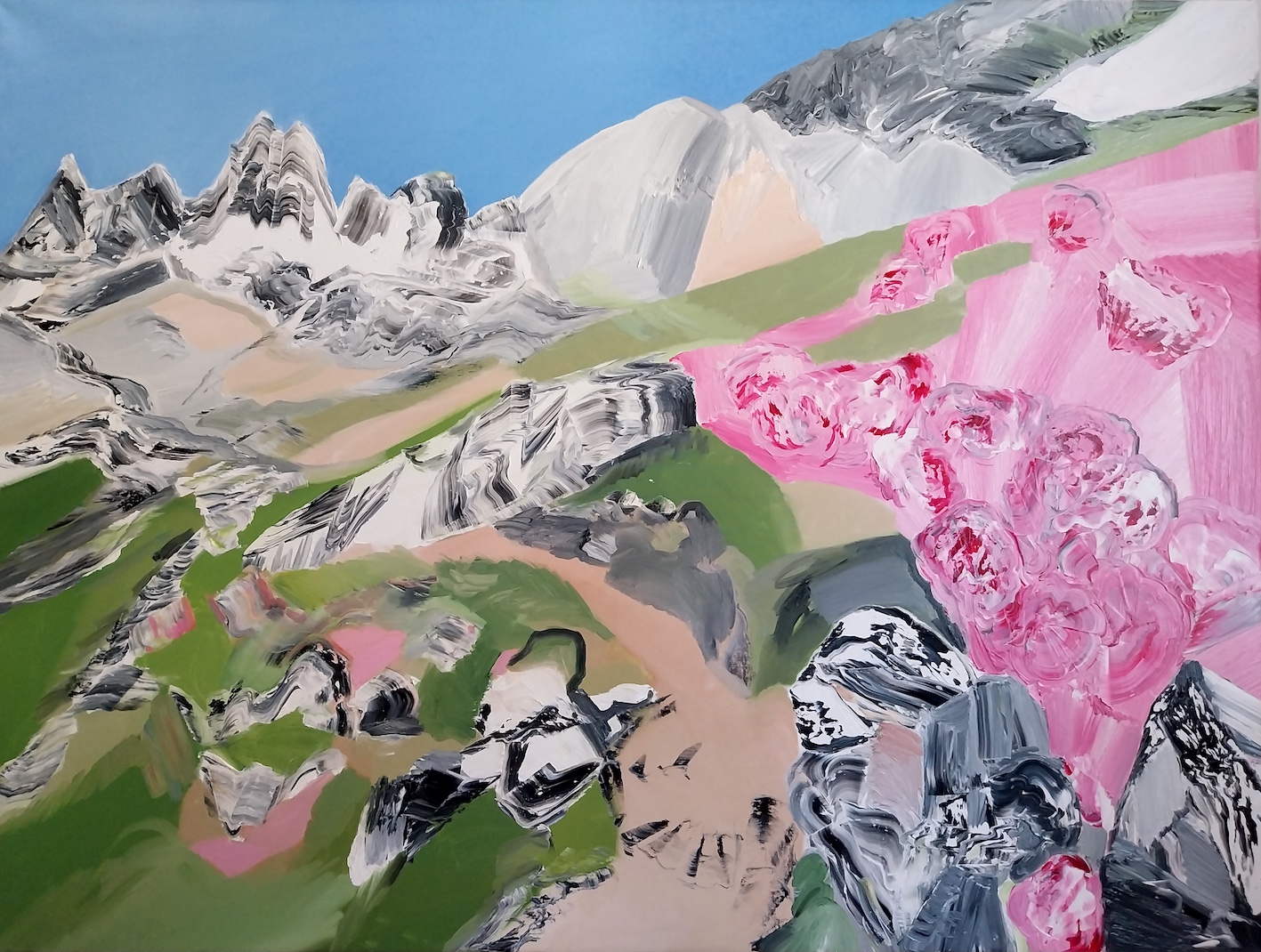 Auswahl von Bildern von Laura Stadtegger Künstlerin